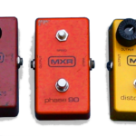 Pedales de efectos MXR para guitarra